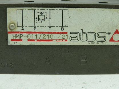 Atos HMP-011/210/21 Hydraulic Pressure Reducing Valve