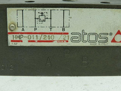 Atos HMP-011/210/21 Hydraulic Pressure Reducing Valve
