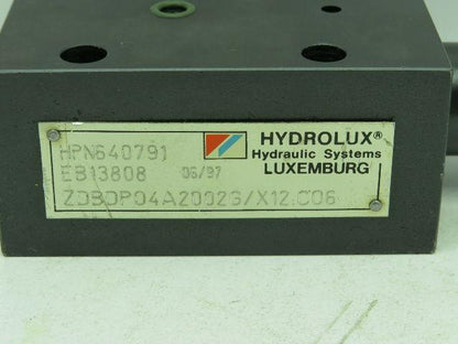 Hydrolux HPN 40791 ZDBDP04A2002G Valve