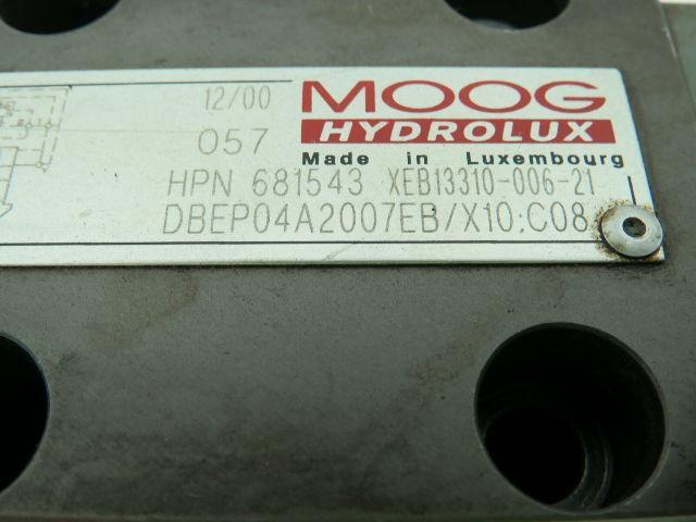 Moog HPN 681543 DBEP04A2007EB Hydraulic Valve 24V