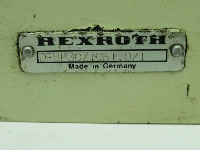 Rexroth DFBH30Z10B1.0/1 Valve
