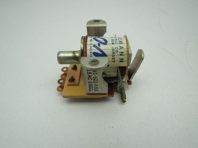 Heinemann AN1-522-XBX Relay 5 sec Delay 115VAC Lot of 2