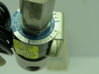 Gould Allied Control 313X-8 Solenoid Valve 24VDC Oxygen