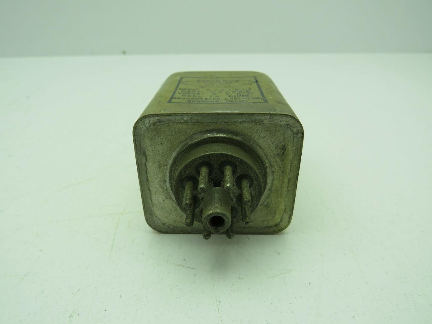 Elgin Advance Relay 6 VAC B7912-1  02086E  8 Pin Lot of 4