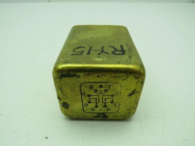 Elgin Advance Relay 6 VAC B7912-1  02086E  8 Pin Lot of 4