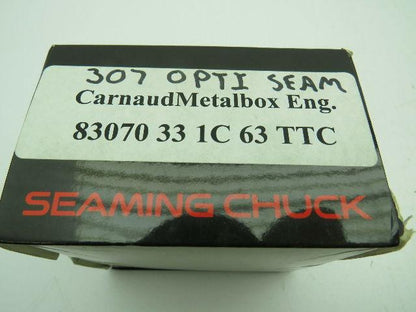 Carnaud Metalbox 83070 331C 63TTC E13S Seaming Chuck 307 Opti-Seam Can Seamer
