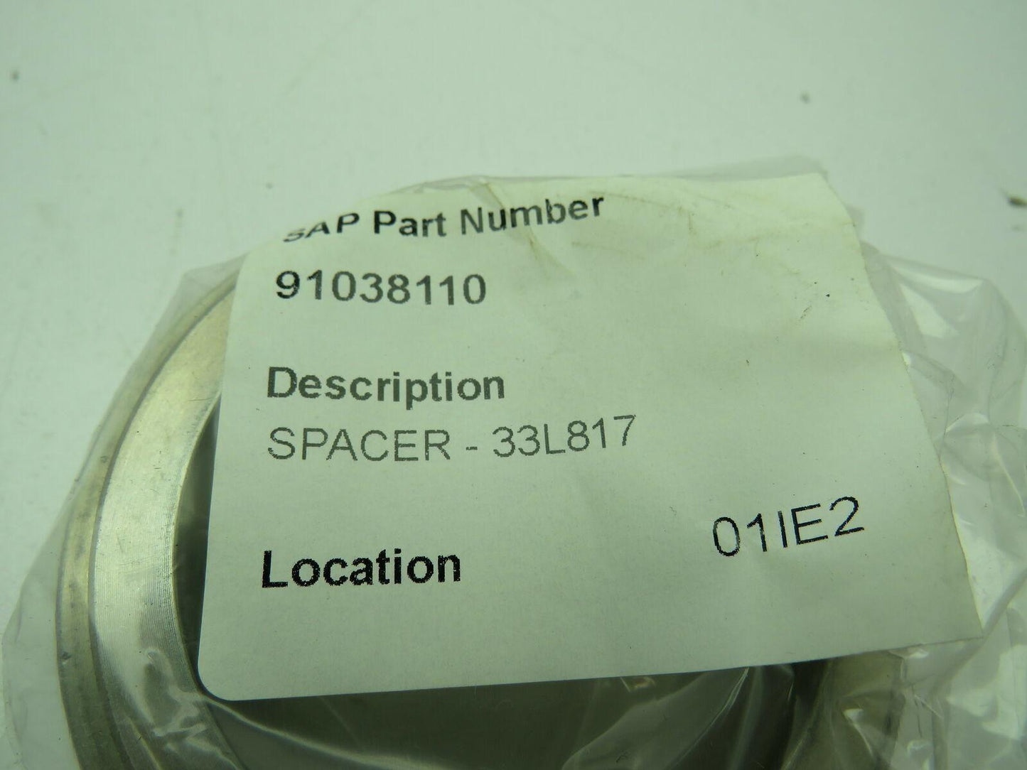 Angelus 33L817 SS Face Seal Retainer Spacer 33L817AH  Lot of 2