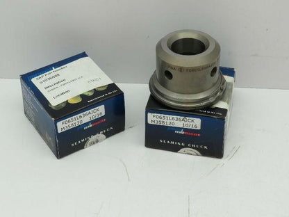 PSA Pneumatic Scale Angelus Can Seamer Seaming Chuck 300 Dia  3"  Lot of 2