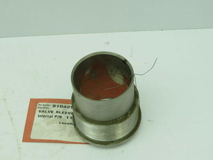 Angelus Seamer 112904CI Threaded Valve Sleeve SS  2-5/16" 112904C1 Lot of 2