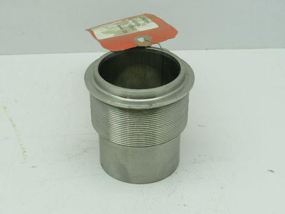 Angelus Seamer 112904CI Threaded Valve Sleeve SS  2-5/16" 112904C1 Lot of 2