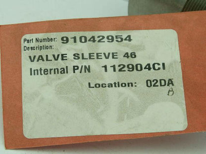 Angelus Seamer 112904CI Threaded Valve Sleeve SS  2-5/16" 112904C1 Lot of 2