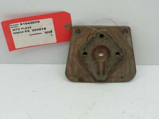 Angelus Seamer 91043526 MTG Plate Replacement 4x5"  22991B