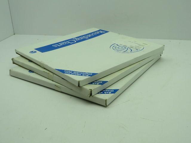 PN-32006319  Circular Recording Charts 12" Lot of 3 Boxes 100ct Partlow 00215322
