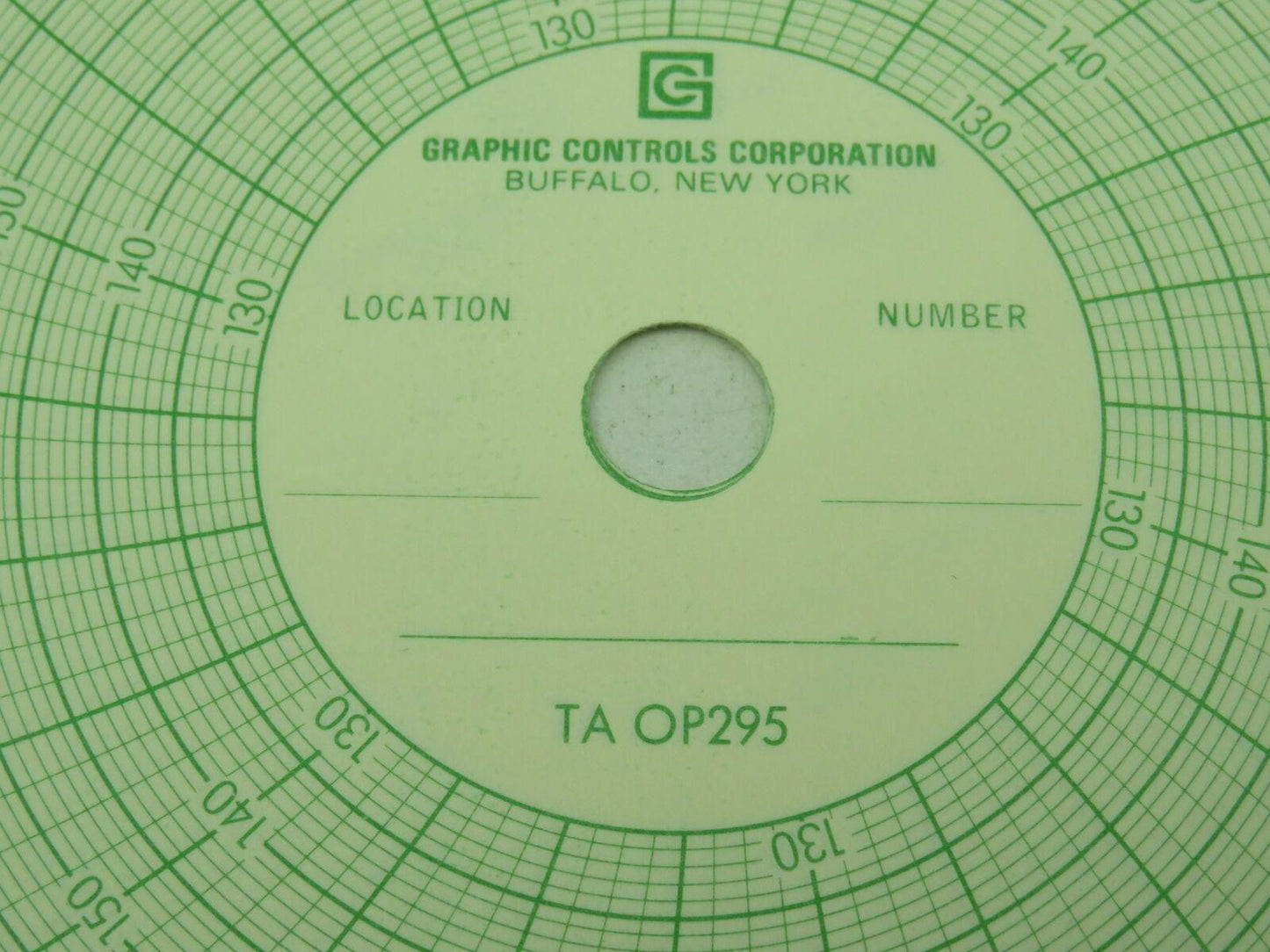 Graphic Controls OP295 Circular Recording Charts 12"  00517748  Lot of 2 Boxes