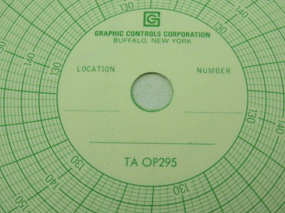 Graphic Controls OP295 Circular Recording Charts 12"  00517748  Lot of 2 Boxes