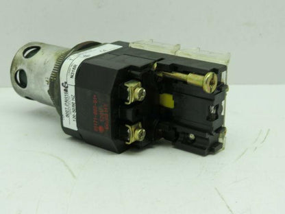Allen Bradley 800T-PAH16G/T Green Illuminated Push Button 2N.O 2N.C Series T