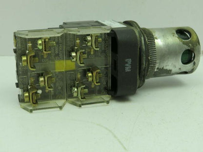 Allen Bradley 800T-PAH16G/T Green Illuminated Push Button 2N.O 2N.C Series T