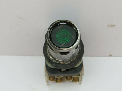 Allen Bradley 800T-PAH16G/T Green Illuminated Push Button 2N.O 2N.C Series T