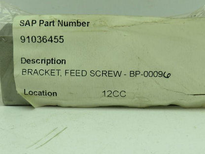 Elmar Filler BP-00096 Feed Screw Bracket