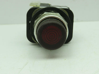 Allen Bradley 800T-PAH16R/T Red Illuminated Push Button 120V 2N.O 2N.C Series T