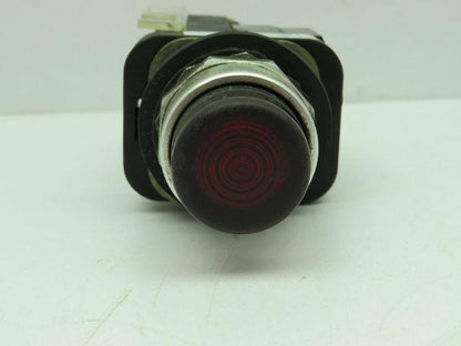 Allen Bradley 800T-PAH16R/T Red Illuminated Push Button 120V 2N.O 2N.C Series T