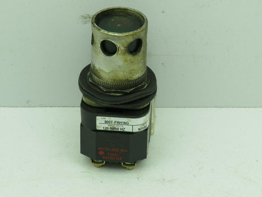 Allen Bradley 800T-PAH16G/T Illuminated Green Push Button 120V  Series T