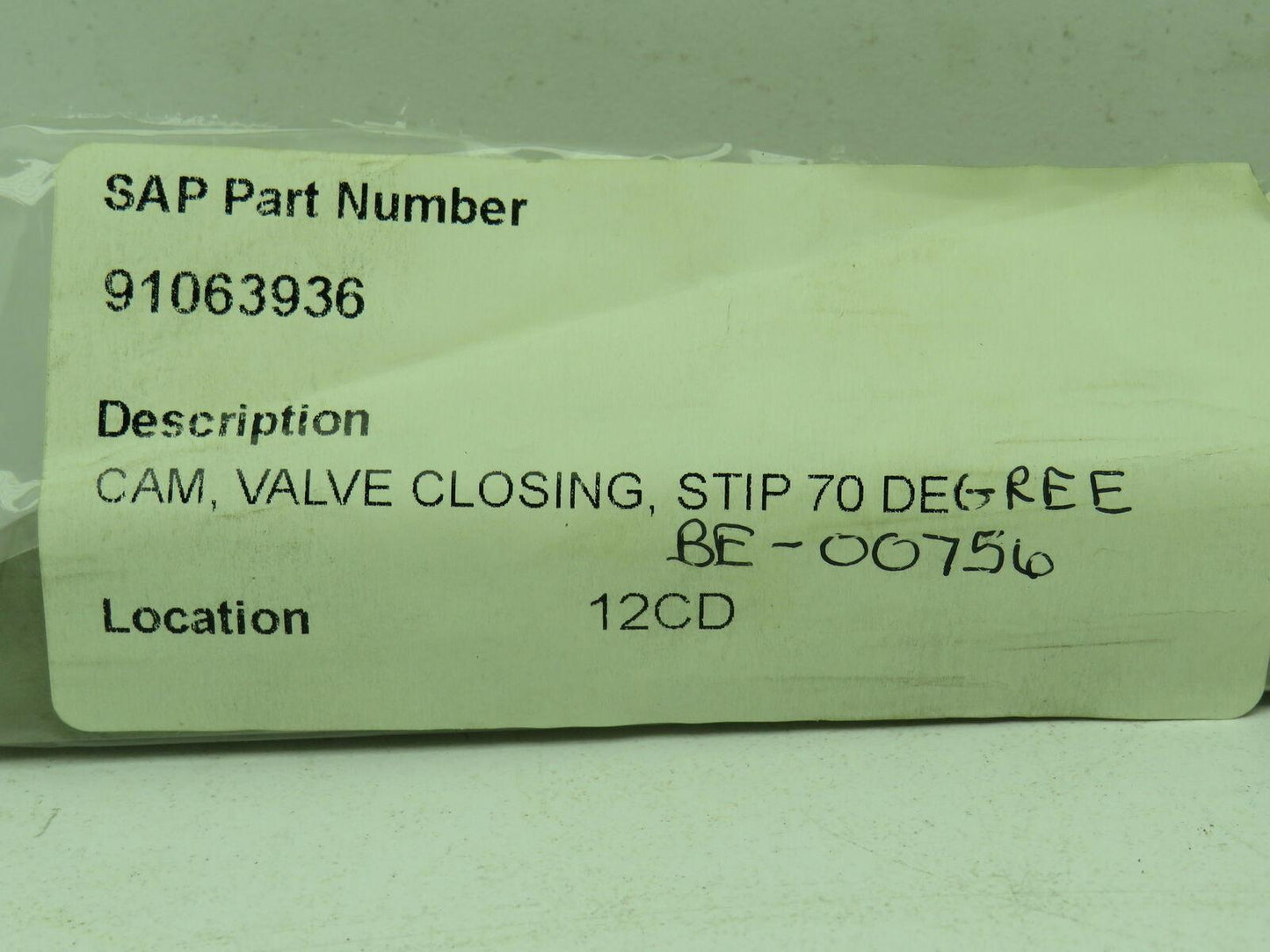 Elmar BE-00756 Cam Stip 70 Degree Replacement Part  7"