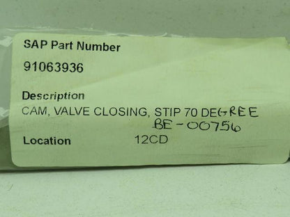 Elmar BE-00756 Cam Stip 70 Degree Replacement Part  7"