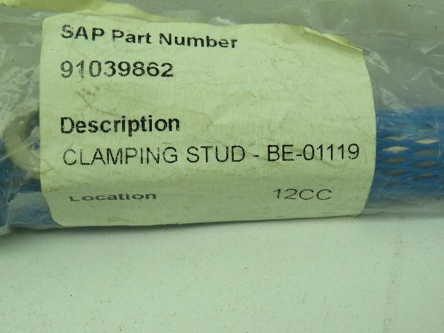 Elmar BE-01119 Threaded Clamping Stud Stainless 4-3/8"  Lot of 6