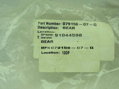 Worm Gear 56 07 G LK  1-7/16 Keyed Bore 70 Teeth 5-5/16" Dia  079156-07-G