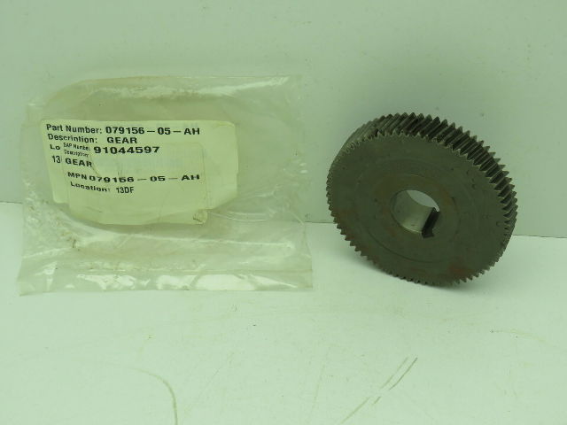 Worm Gear 56 05 AH BL 1" Keyed Bore  079156-05-AH
