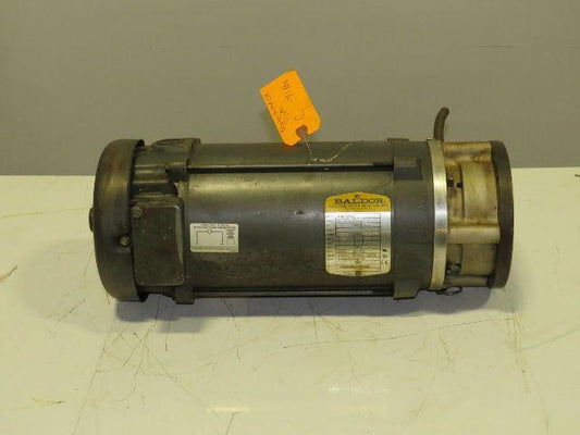 Baldor CDP3590 2HP DC Motor 145TC Frame 180V 10A W/SE-200-1*0 Brake