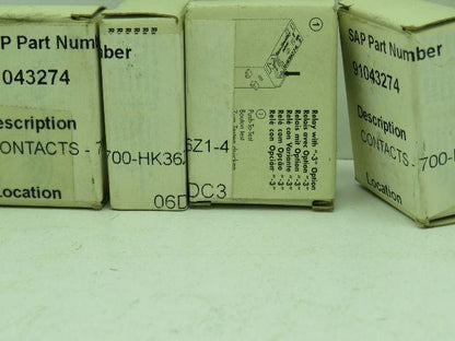 Allen Bradley 700-HK36Z1-4 Relay Ser. B  Lot of 5