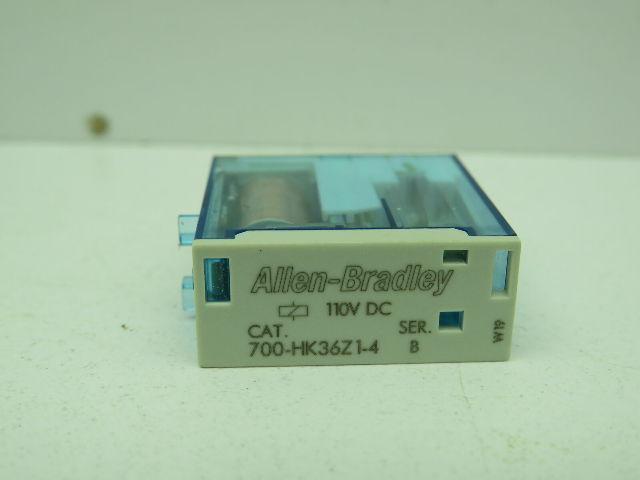 Allen Bradley 700-HK36Z1-4 Relay Ser. B  Lot of 5