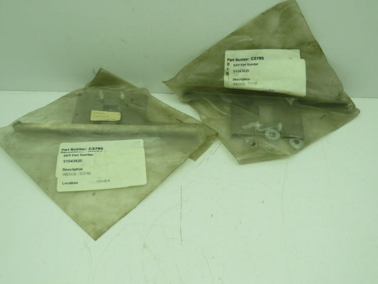 Peco C3795 Wedge Bracket C3795C 9168  Lot of 2