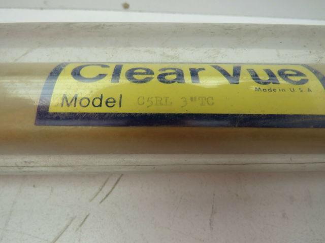 ClearVue G5RL 3"TC Sanitary Thermometer 150-300F Deg Right Angle