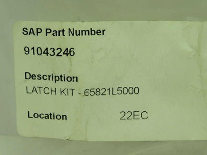 Nissan 65821L5000 Latch Lock Assy Kit  Lot of 2