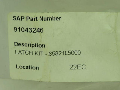 Nissan 65821L5000 Latch Lock Assy Kit  Lot of 2