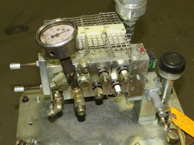 Hawe MP44A-H6.0/B11T-7869901-USA/2A Hydraulic Pump 4 Stack Valve Block 24DC