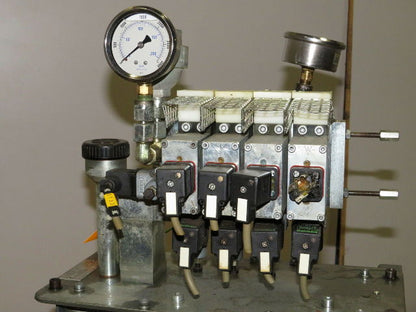 Hawe MP44A-H6.0/B11T-7869901-USA/2A Hydraulic Pump 4 Stack Valve Block 24DC