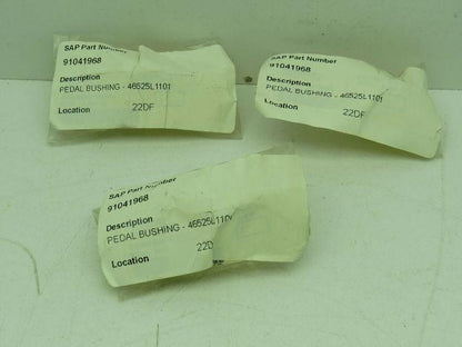 Nissan 46525L1101 Pedal Bushing OEM Forklift Part Lot of 3