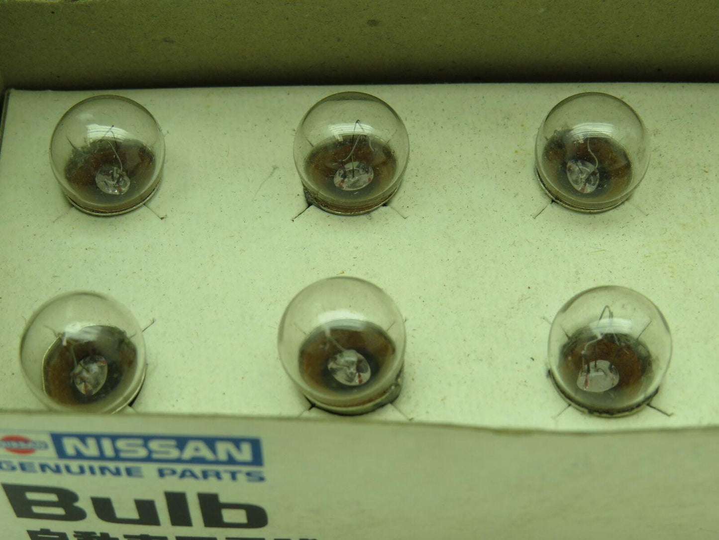 Nissan TCM 26723-89900 Light Bulb Lamp 24V 3W  Box of 6