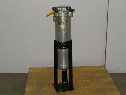 Micron Technologies Aluminum Basket Strainer #2 Baghouse Filter 1" NPT Ports