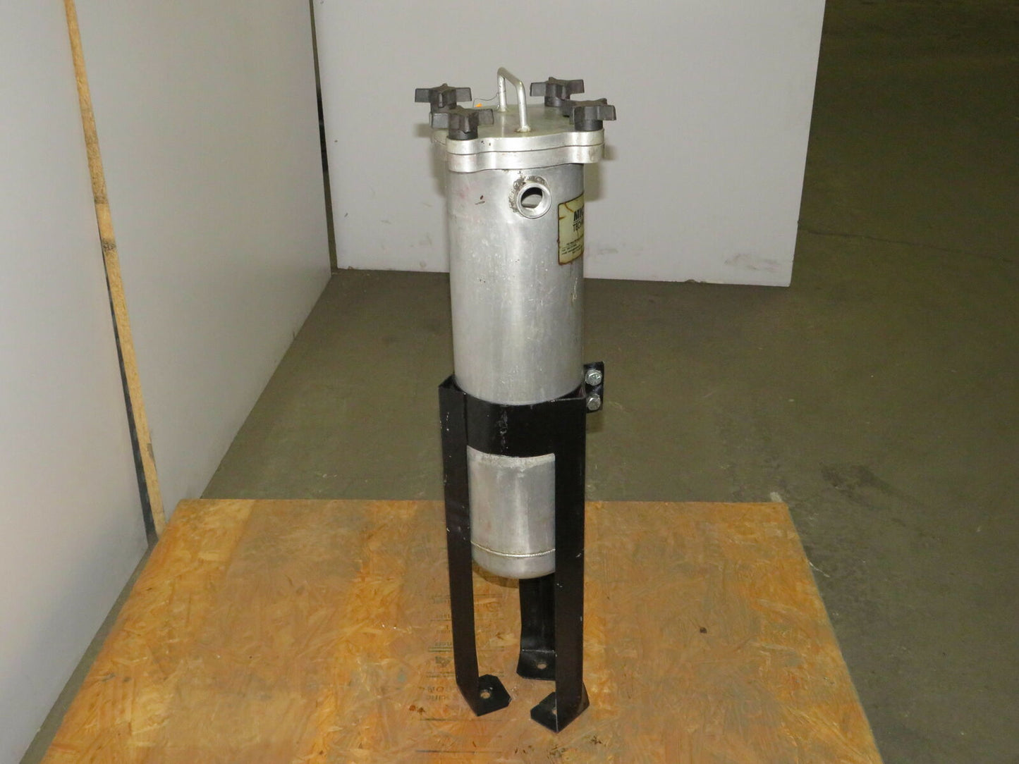 Micron Technologies Aluminum Basket Strainer #2 Baghouse Filter 1" NPT Ports