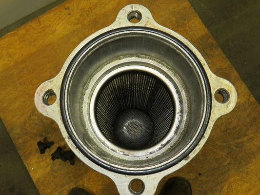 Micron Technologies Aluminum Basket Strainer #2 Baghouse Filter 1" NPT Ports