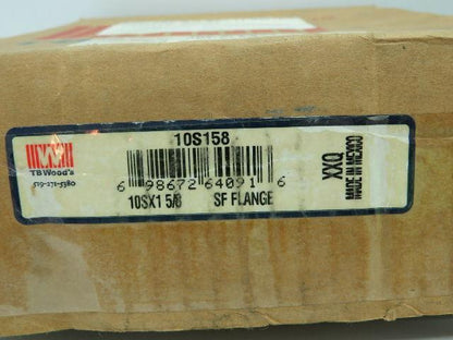 TB Woods 10SX1 5/8 SF Flange Sure-Flex Coupling 1-5/8" Keyed Bore 10S158