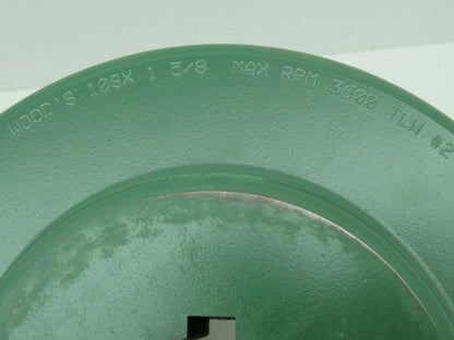 TB Woods 10SX1 5/8 SF Flange Sure-Flex Coupling 1-5/8" Keyed Bore 10S158