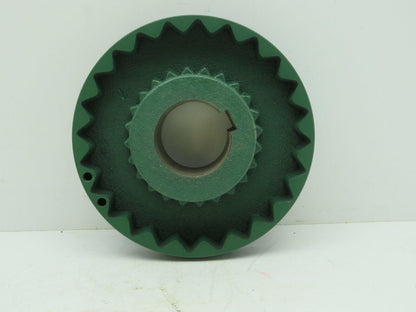 TB Woods 9SX48MM SF Flange Sure-Flex Coupling 48mm Keyed Bore 9S48MM