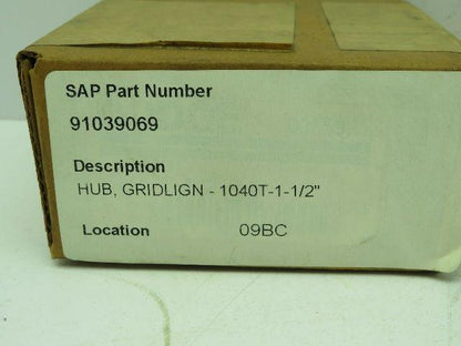 Dodge 1040T 1-1/2 Grid Coupling Hub 1-1/2" Keyed Bore 006597