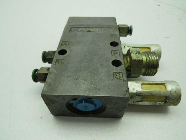 Festo 9764VL-5-1/8 Valve Block 145 PSI